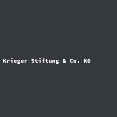 Hersteller: Krieger Stiftung &amp; Co. KG