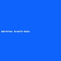 Adrettes Granit-Auto