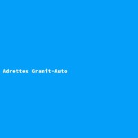 Adrettes Granit-Auto
